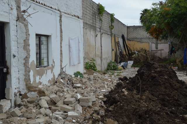 The walls are still standing. We'll see for how long.