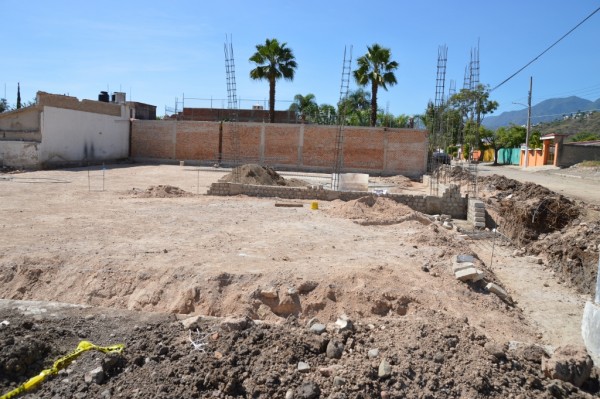 The new western wall.