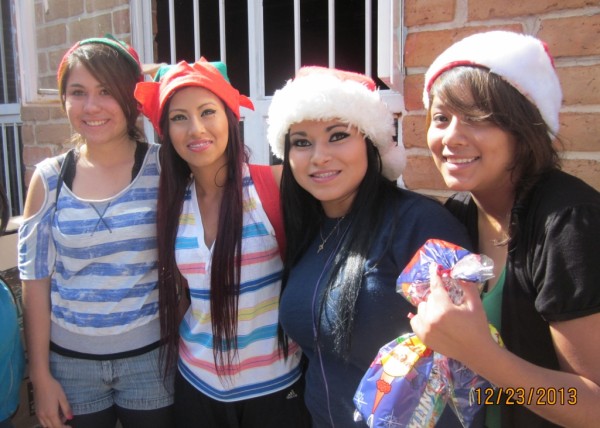 Our pretty elves from La Ola