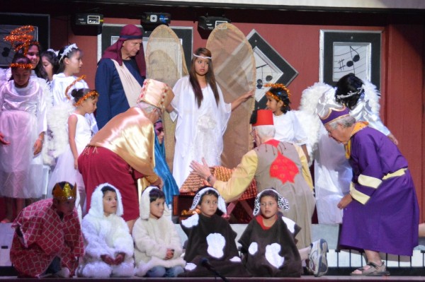 The wise men have arrived.