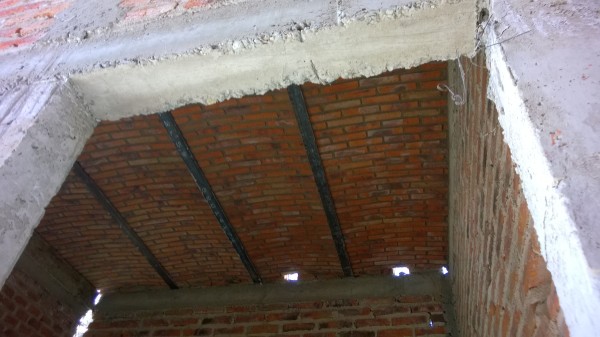 Boveda ceilings are starting to take shape.